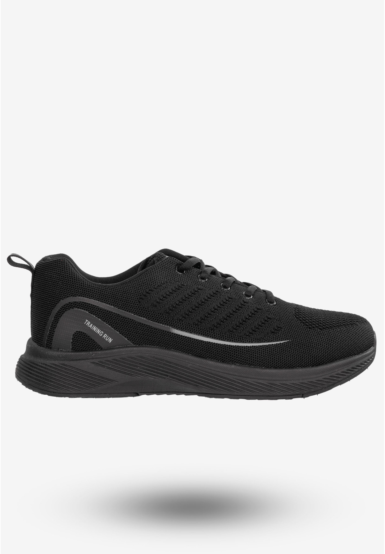 Sneakersy Męskie Buty Sportowe Do Biegania Czarne DK S6010