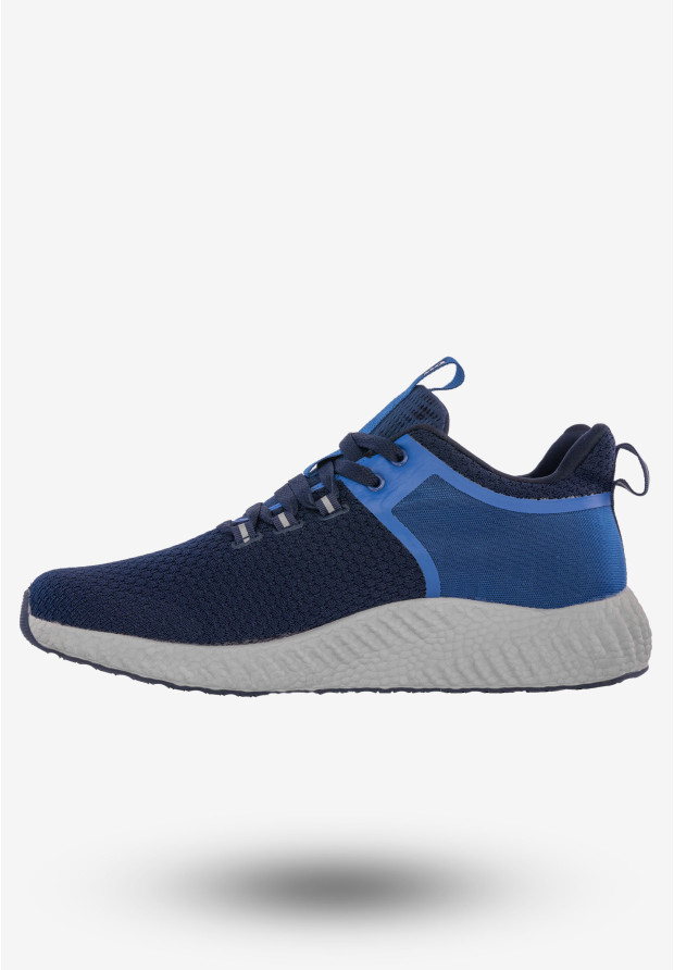 Sneakersy Męskie Buty Sportowe Do Biegania Granatowe DK XR-6306