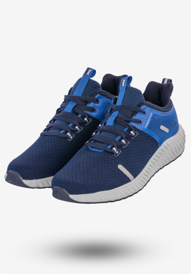 Sneakersy Męskie Buty Sportowe Do Biegania Granatowe DK XR-6306