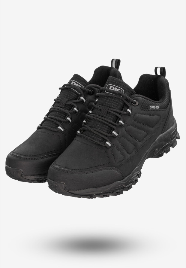 Sneakersy Męskie Buty Sportowe Czarne DK Walker VB17113