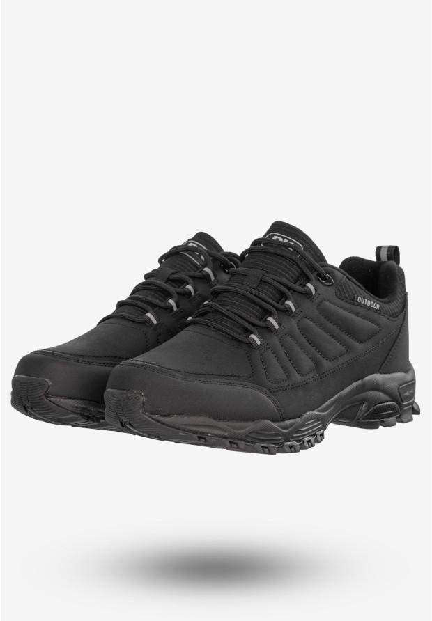 Sneakersy Męskie Buty Sportowe Czarne DK Walker VB17113