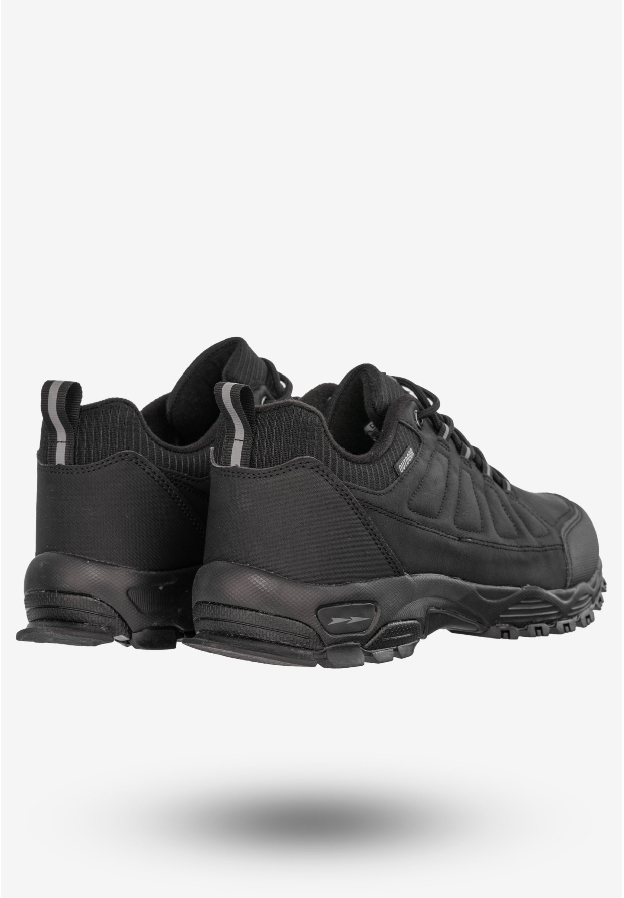 Sneakersy Męskie Buty Sportowe Czarne DK Walker VB17113