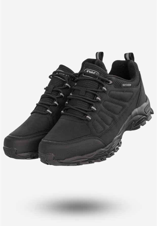 Sneakersy Męskie Buty Sportowe Czarne DK Walker VB17113