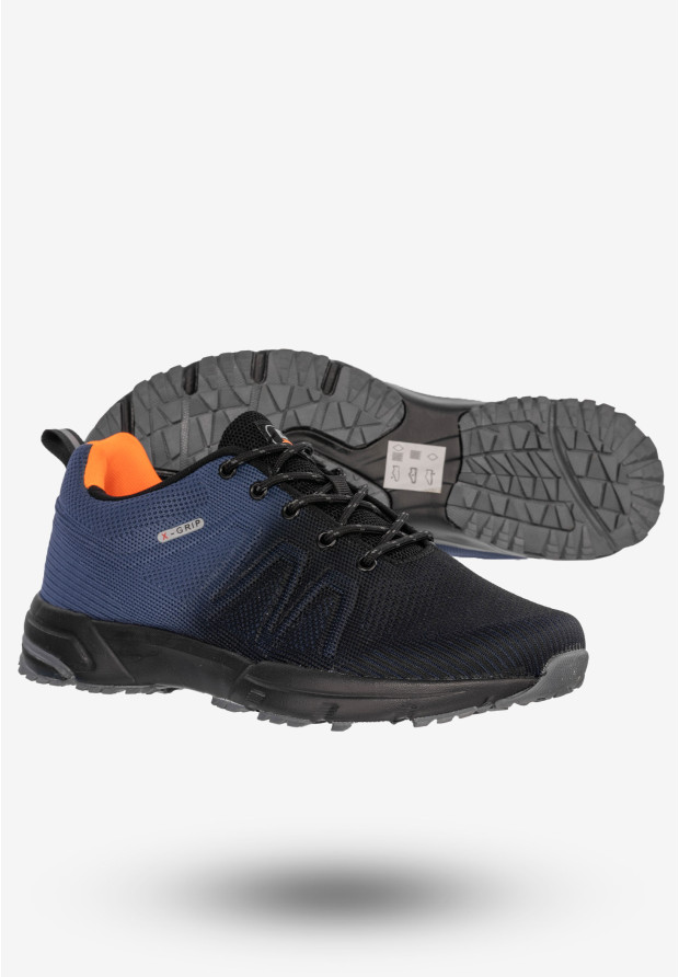 Sneakersy Męskie Buty Sportowe Do Biegania Niebieskie DK VB16788