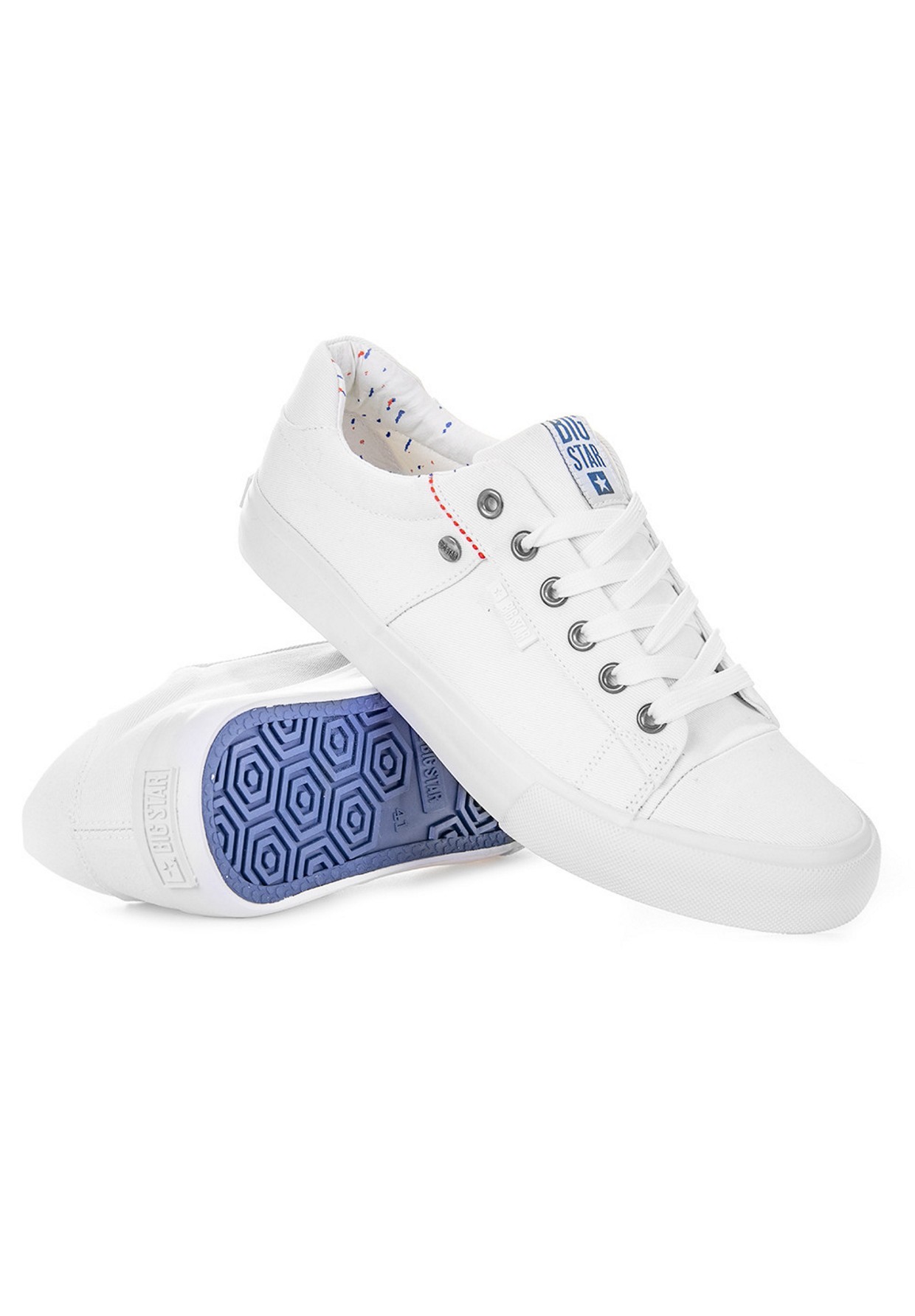 Trampki Damskie Big Star Białe AA274511