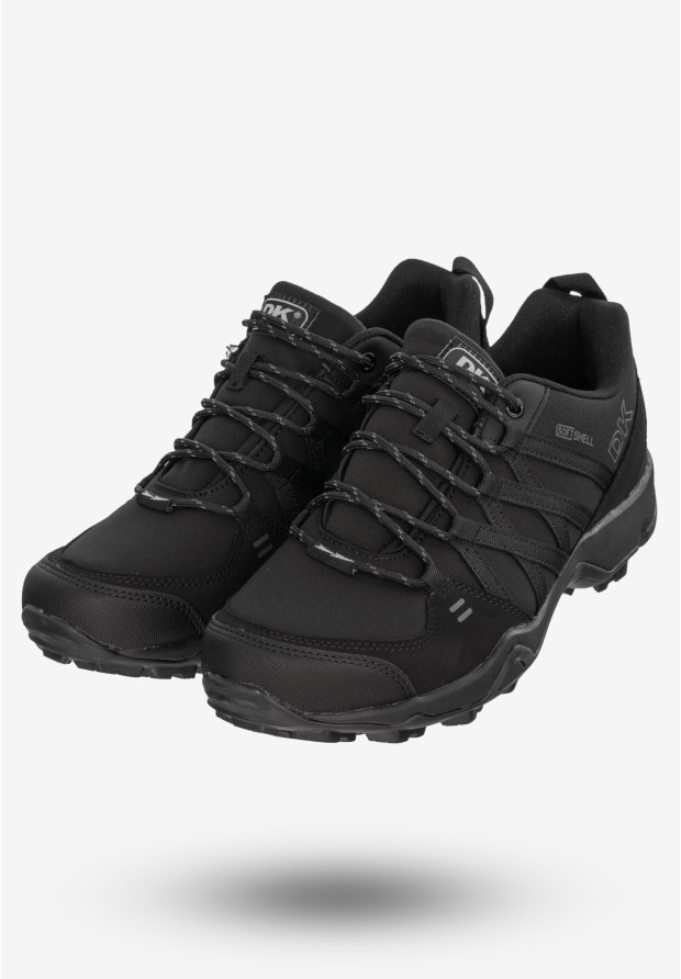 Sneakersy Męskie Buty Sportowe Do Biegania Czarne DK VB17282