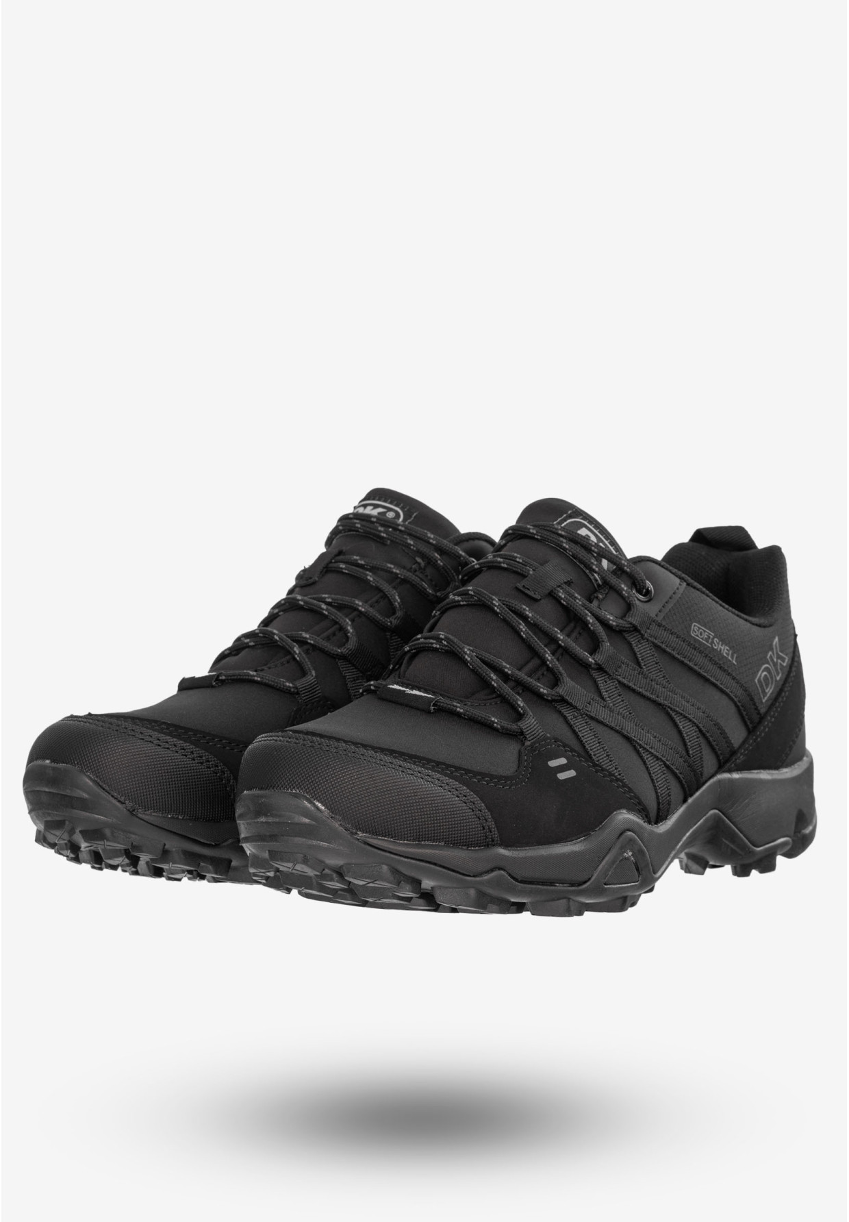Sneakersy Męskie Buty Sportowe Do Biegania Czarne DK VB17282