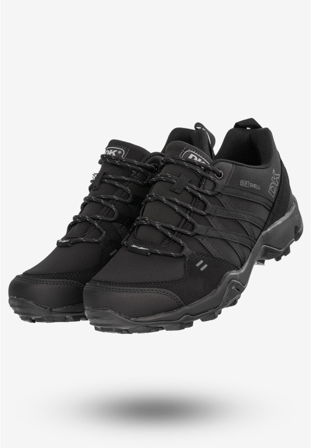 Sneakersy Męskie Buty Sportowe Do Biegania Czarne DK VB17282