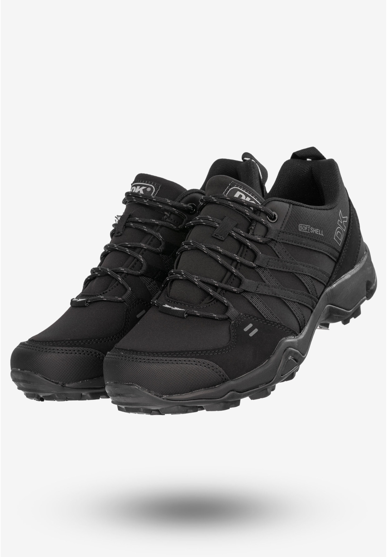 Sneakersy Męskie Buty Sportowe Do Biegania Czarne DK VB17282