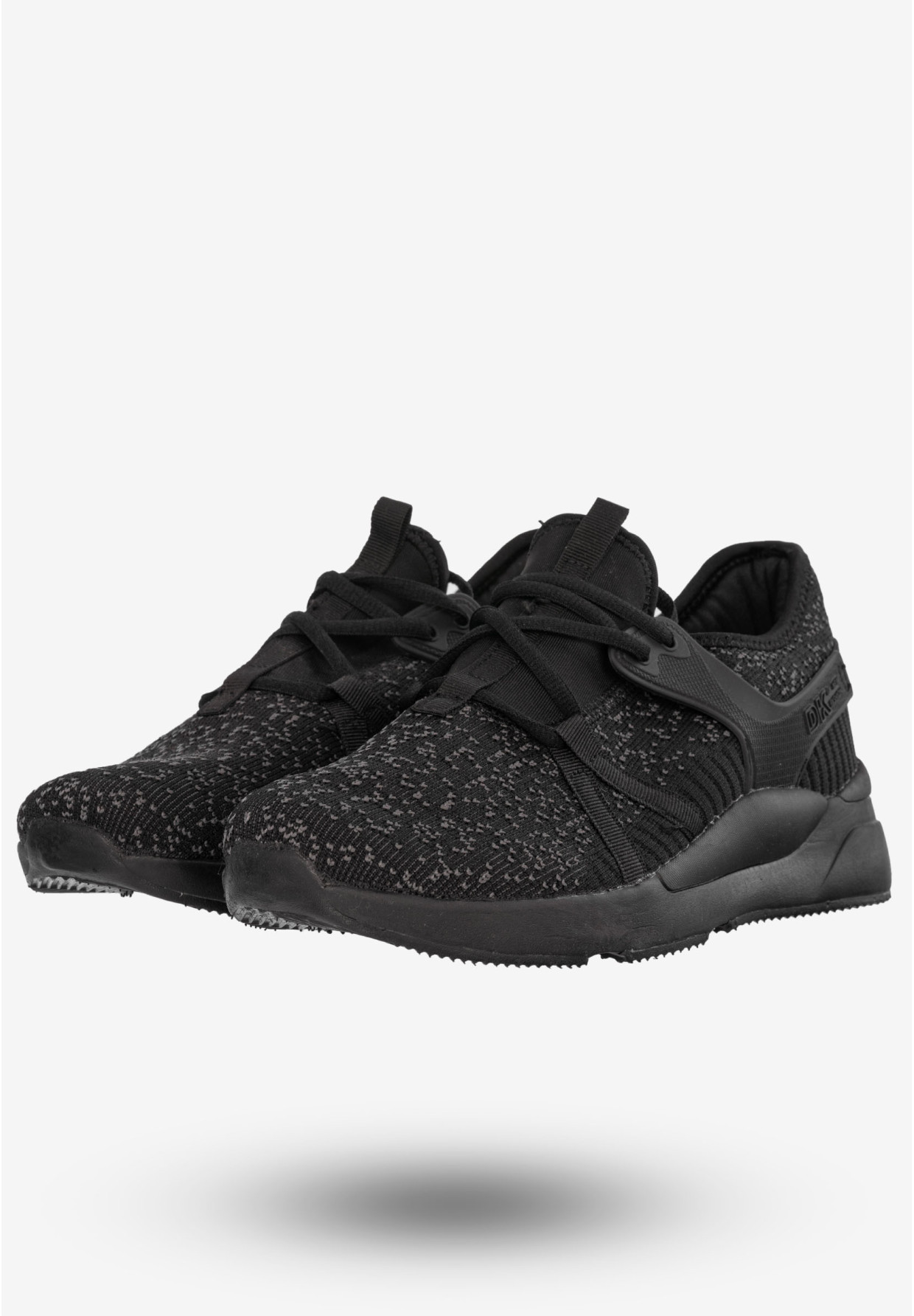Sneakersy Męskie Buty Sportowe Treningowe Czarne DK SY19009