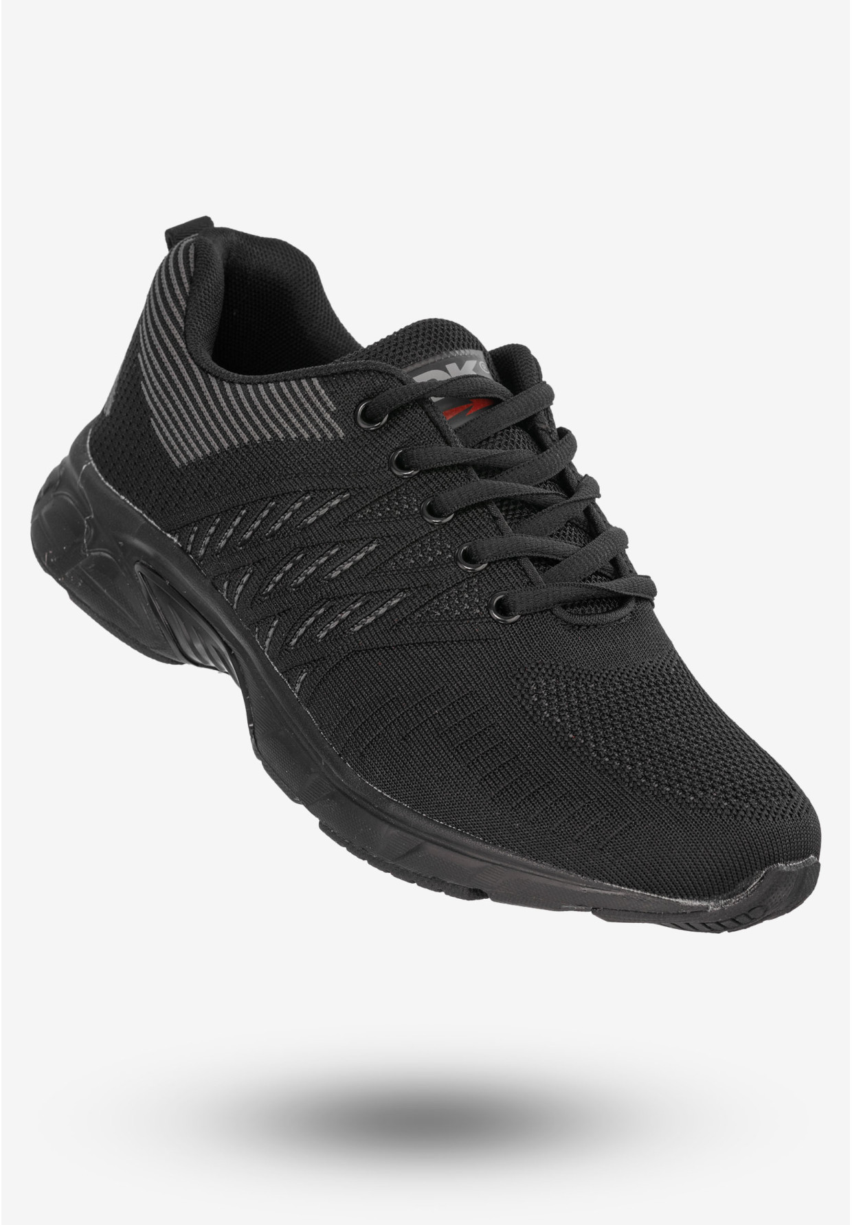 Sneakersy Męskie Buty Sportowe Do Biegania Czarne DK SA3005