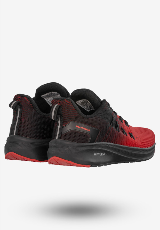 Sneakersy Męskie Buty Sportowe Do Biegania Czerwone DK VB16769