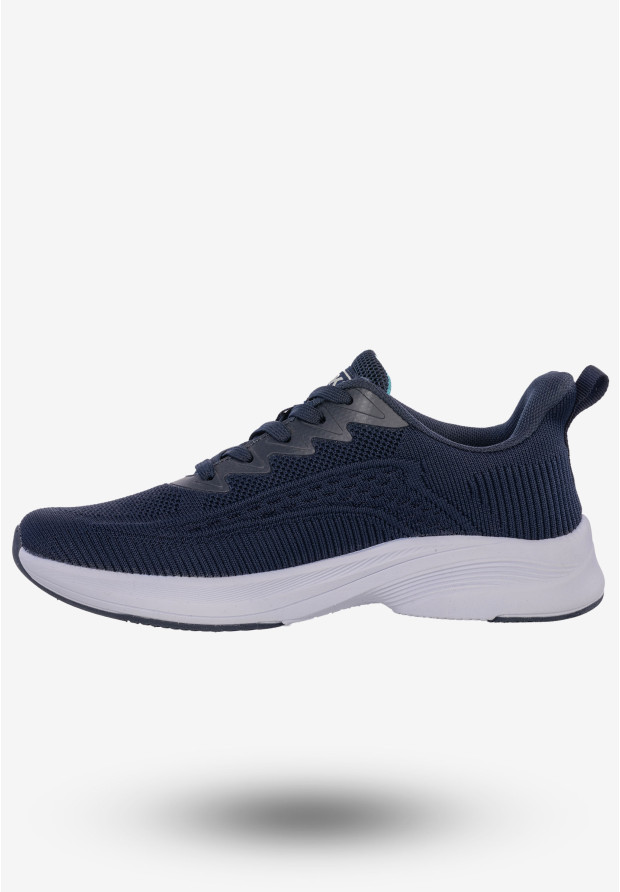 Sneakersy Damskie Buty Sportowe Treningowe Granatowe DK VB25960