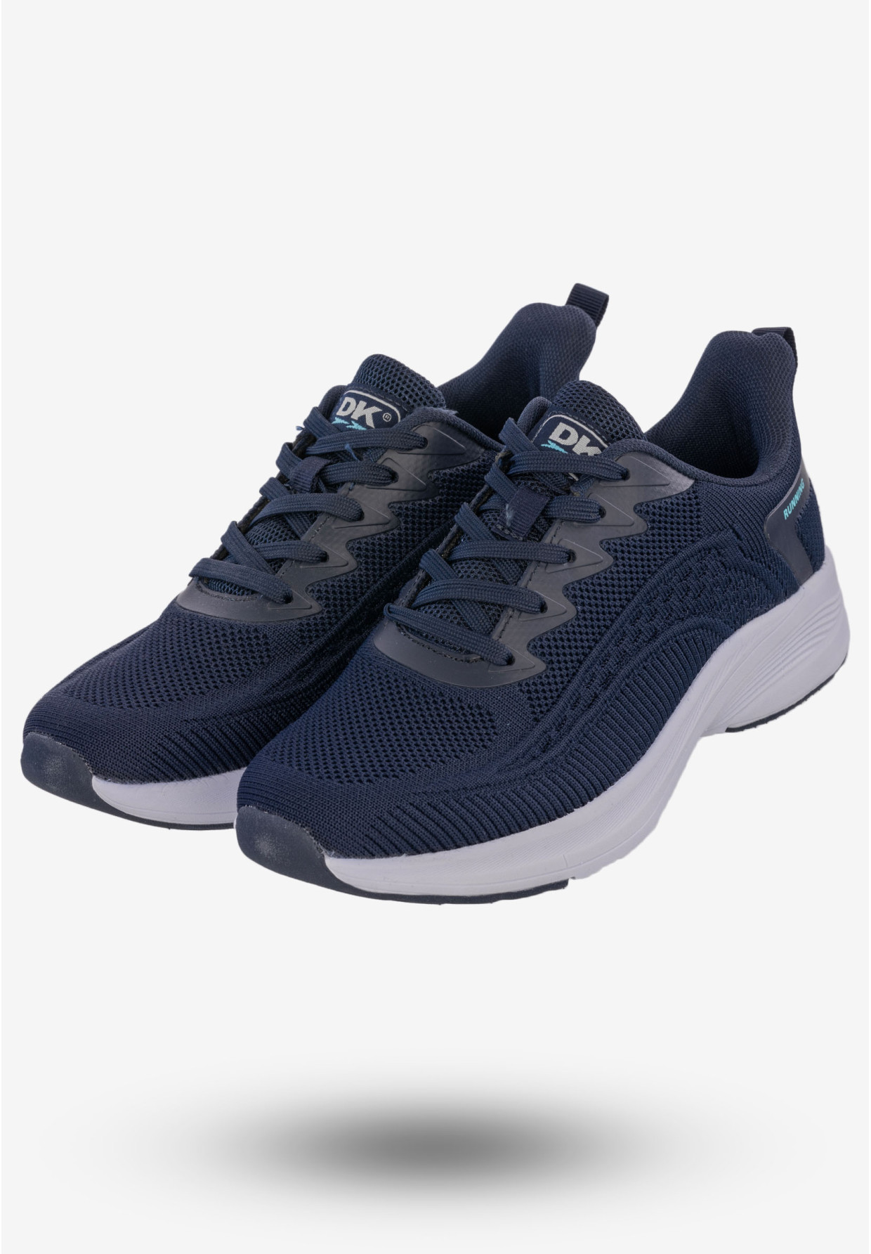 Sneakersy Damskie Buty Sportowe Treningowe Granatowe DK VB25960