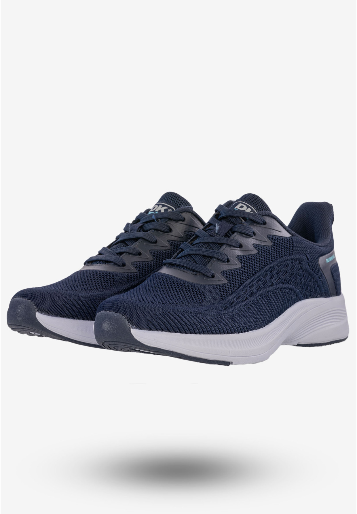 Sneakersy Damskie Buty Sportowe Treningowe Granatowe DK VB25960