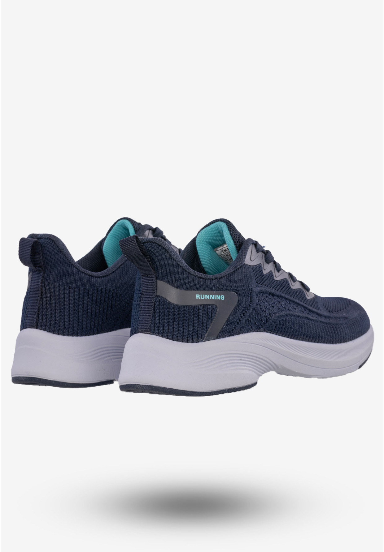 Sneakersy Damskie Buty Sportowe Treningowe Granatowe DK VB25960