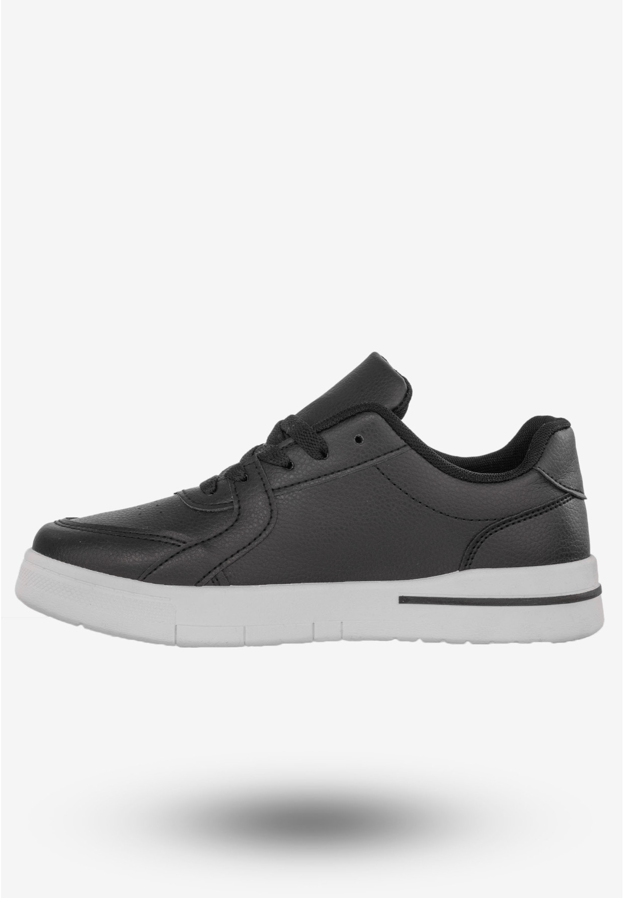 Sneakersy Damskie Buty Sportowe Modne Czarne DK EV0806