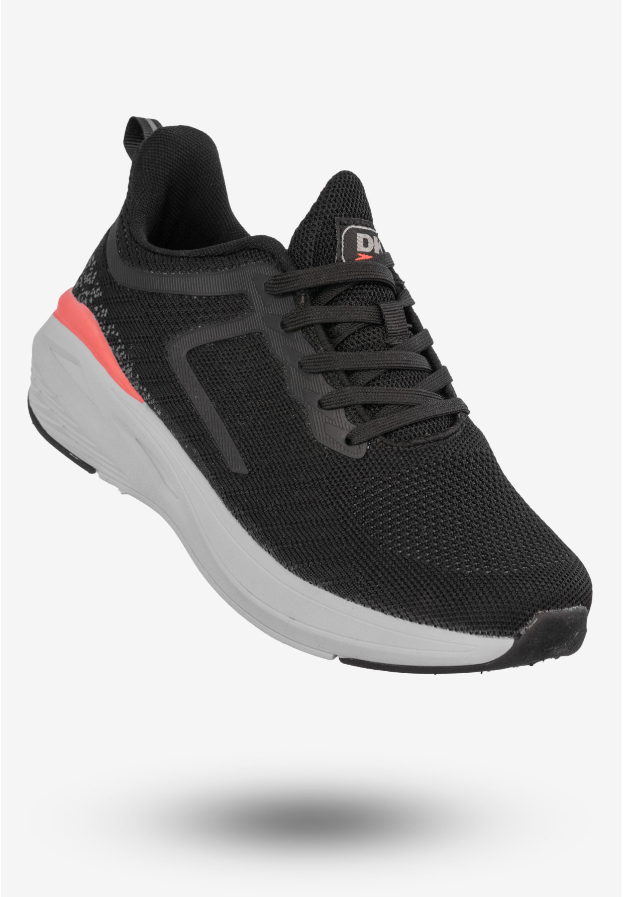 Sneakersy Damskie Buty Sportowe Treningowe Czarne DK VB25959
