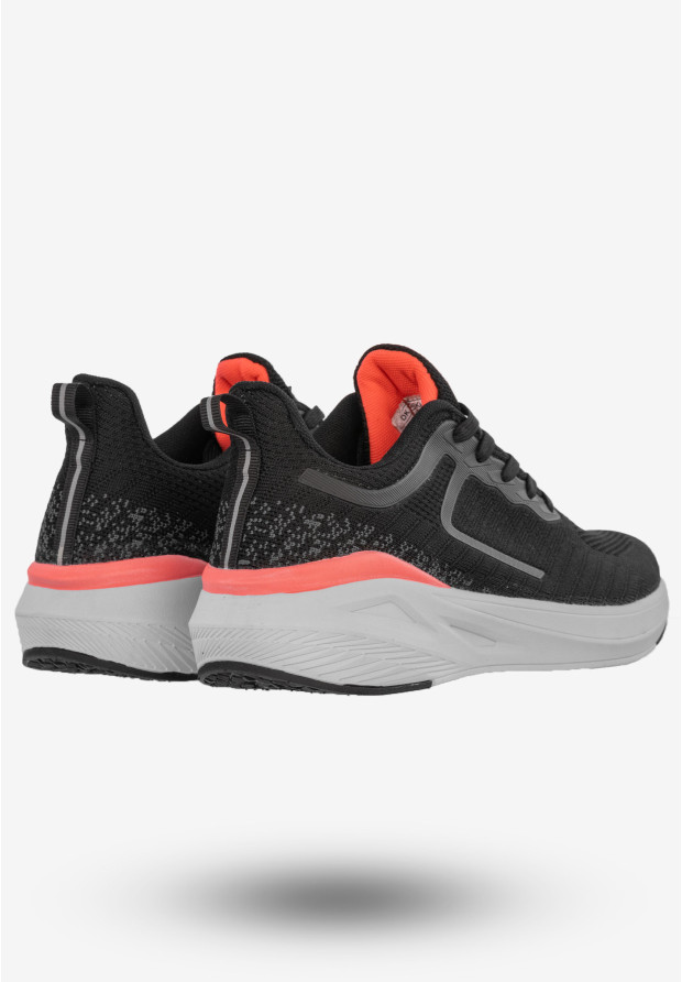 Sneakersy Damskie Buty Sportowe Treningowe Czarne DK VB25959