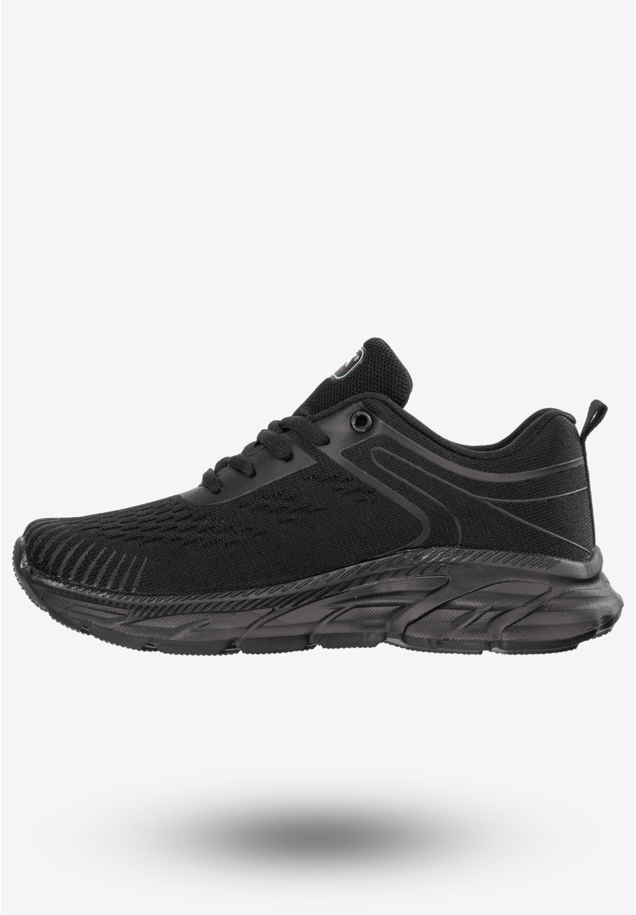 Sneakersy Damskie Buty Sportowe Do Biegania Czarne DK EV1112