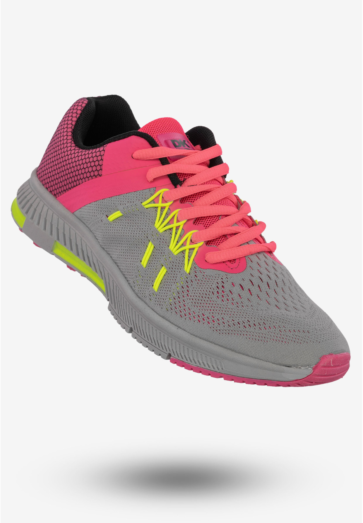 Sneakersy Damskie Buty Sportowe Do Biegania Szare DK GT-14290