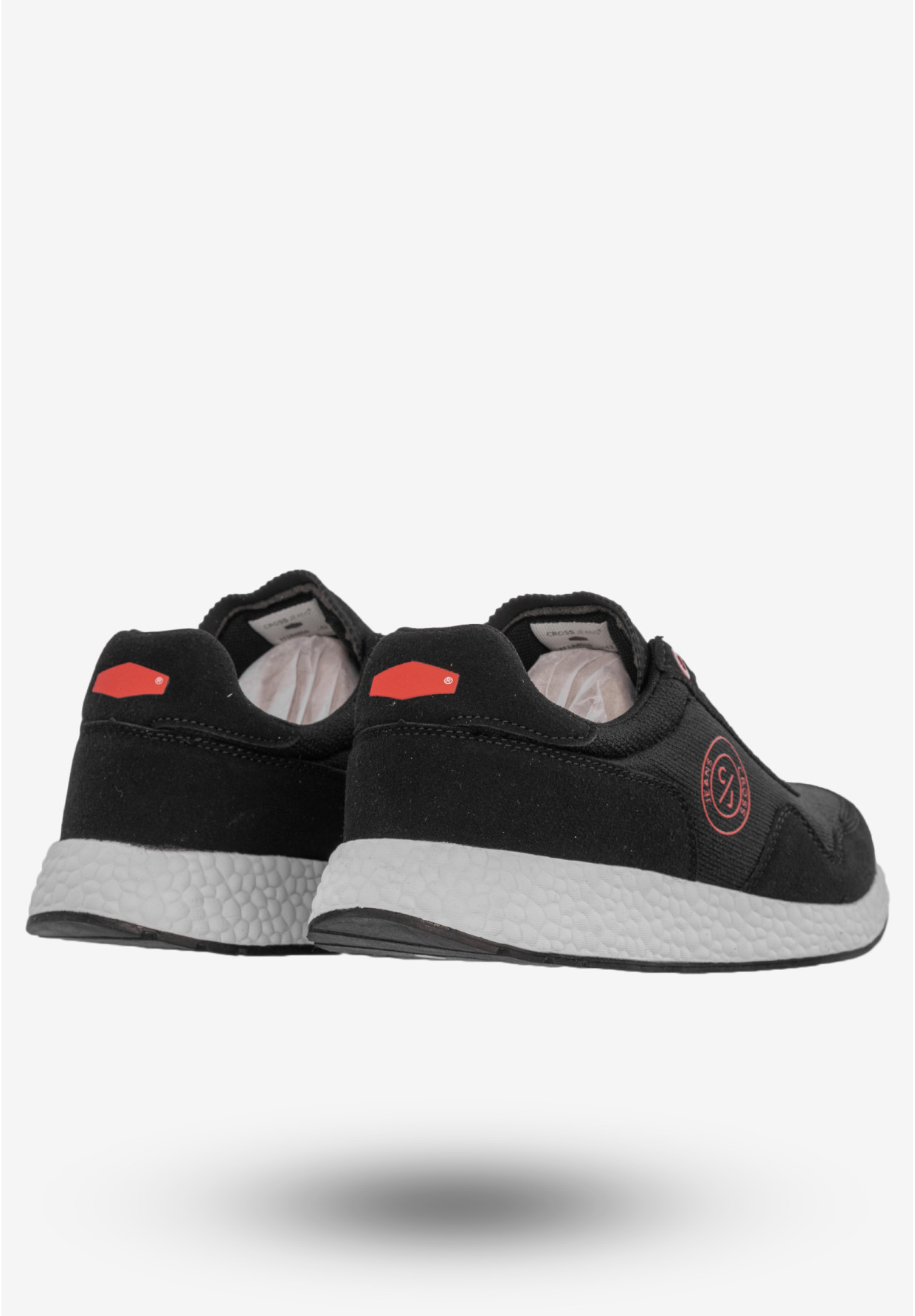 Sneakersy Męskie Buty Sportowe Wiosna Czarne Cross Jeans FF1R4010