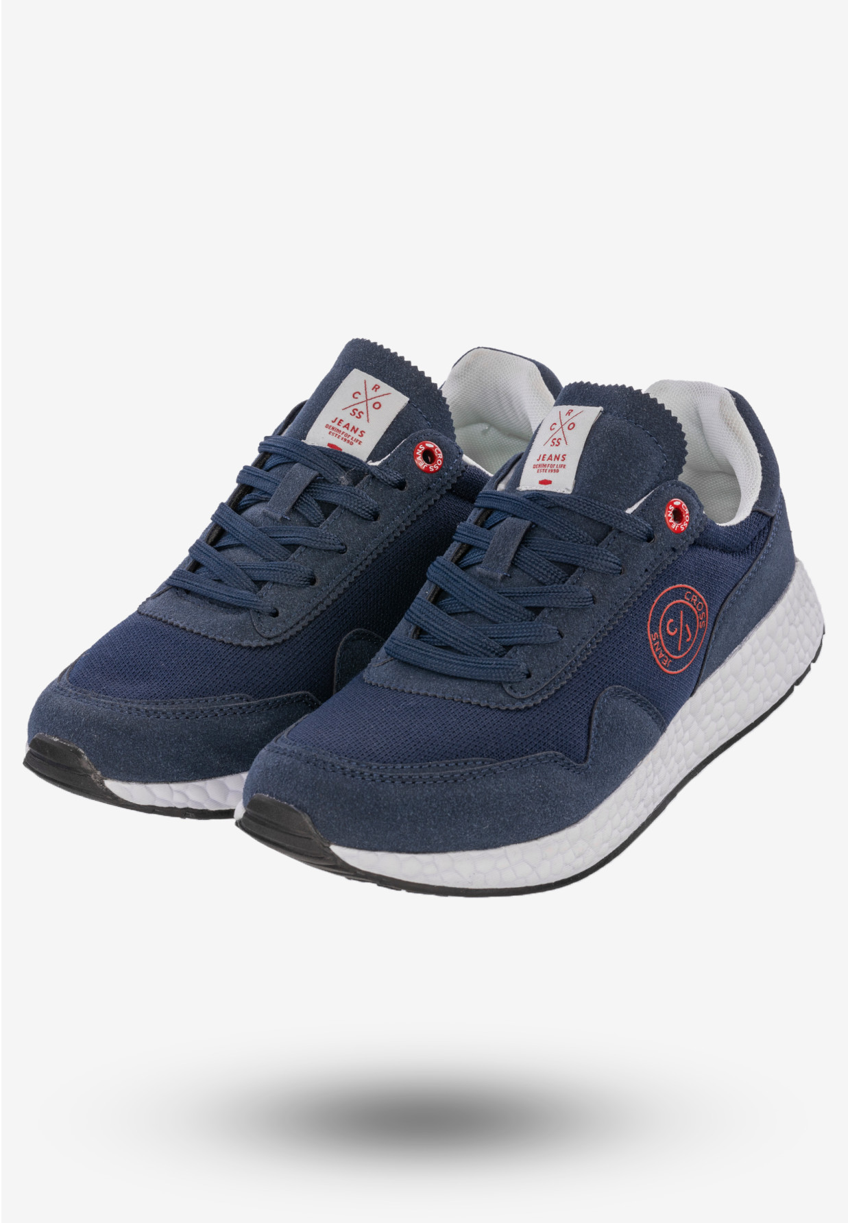 Sneakersy Męskie Buty Sportowe Wiosna Grantowe Cross Jeans FF1R4009