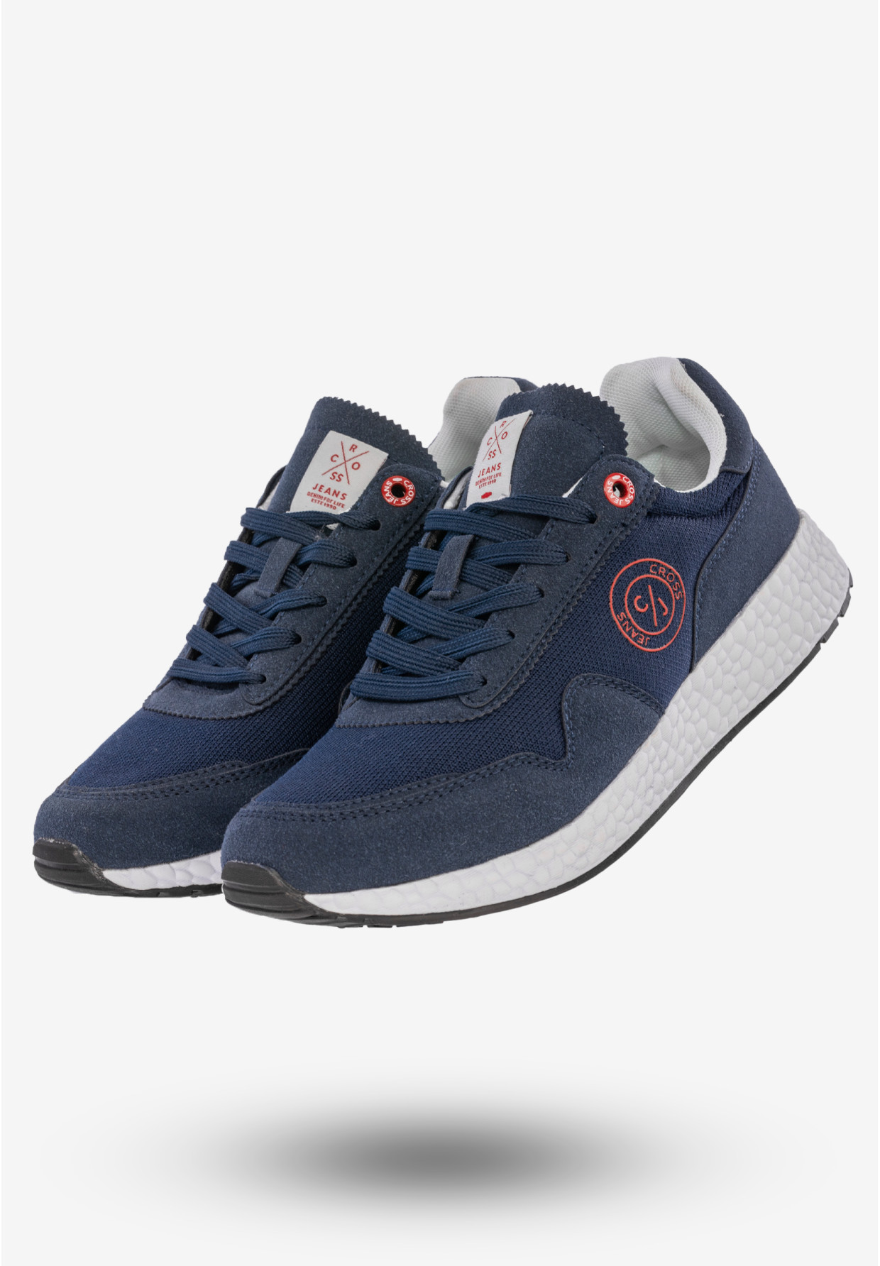 Sneakersy Męskie Buty Sportowe Wiosna Grantowe Cross Jeans FF1R4009