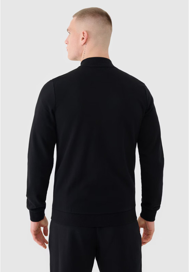 Bluza Męska 4F Sportowa Rozpinana Czarna 4FWMM00TSWSM1463
