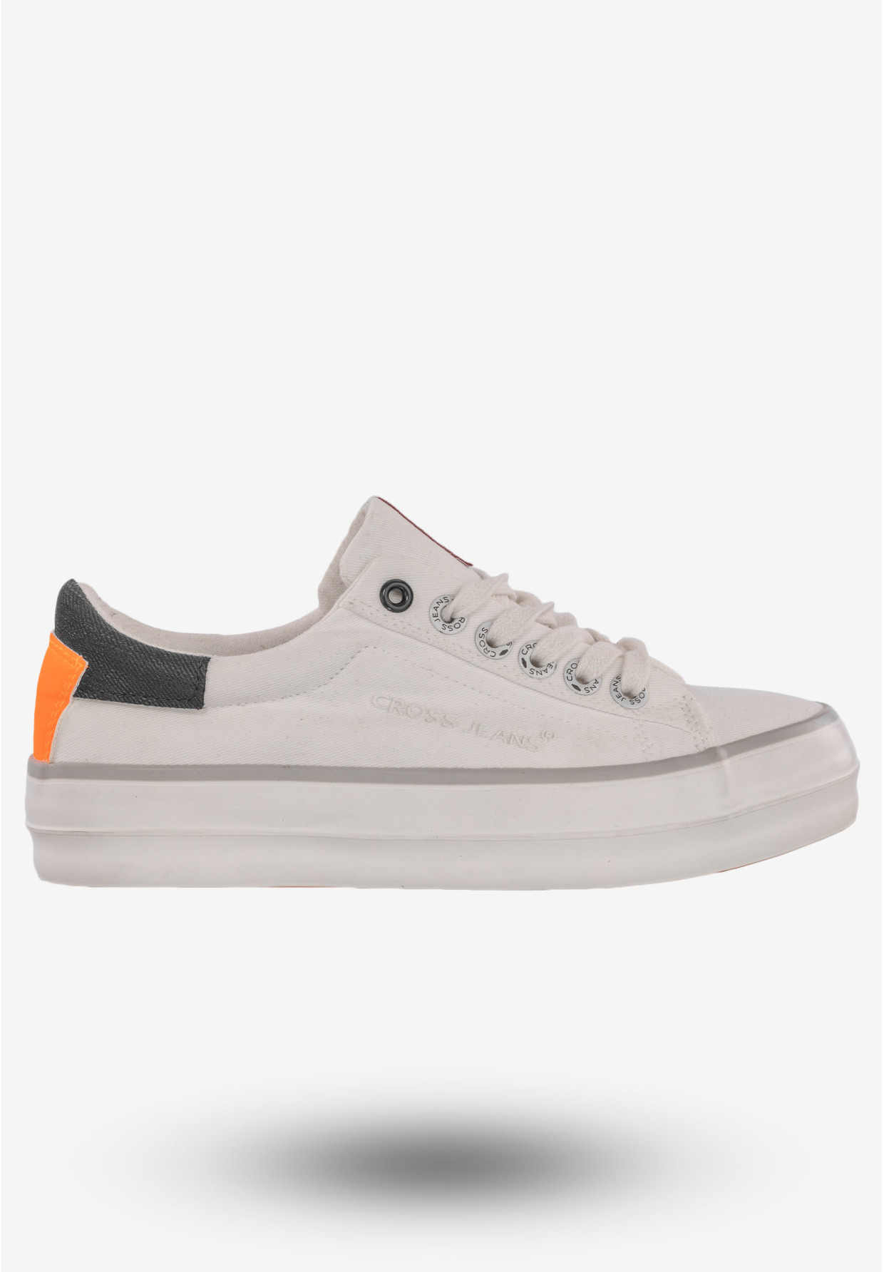 Tenisówki Damskie Trampki Buty Cross Jeans Białe FF2R4080C