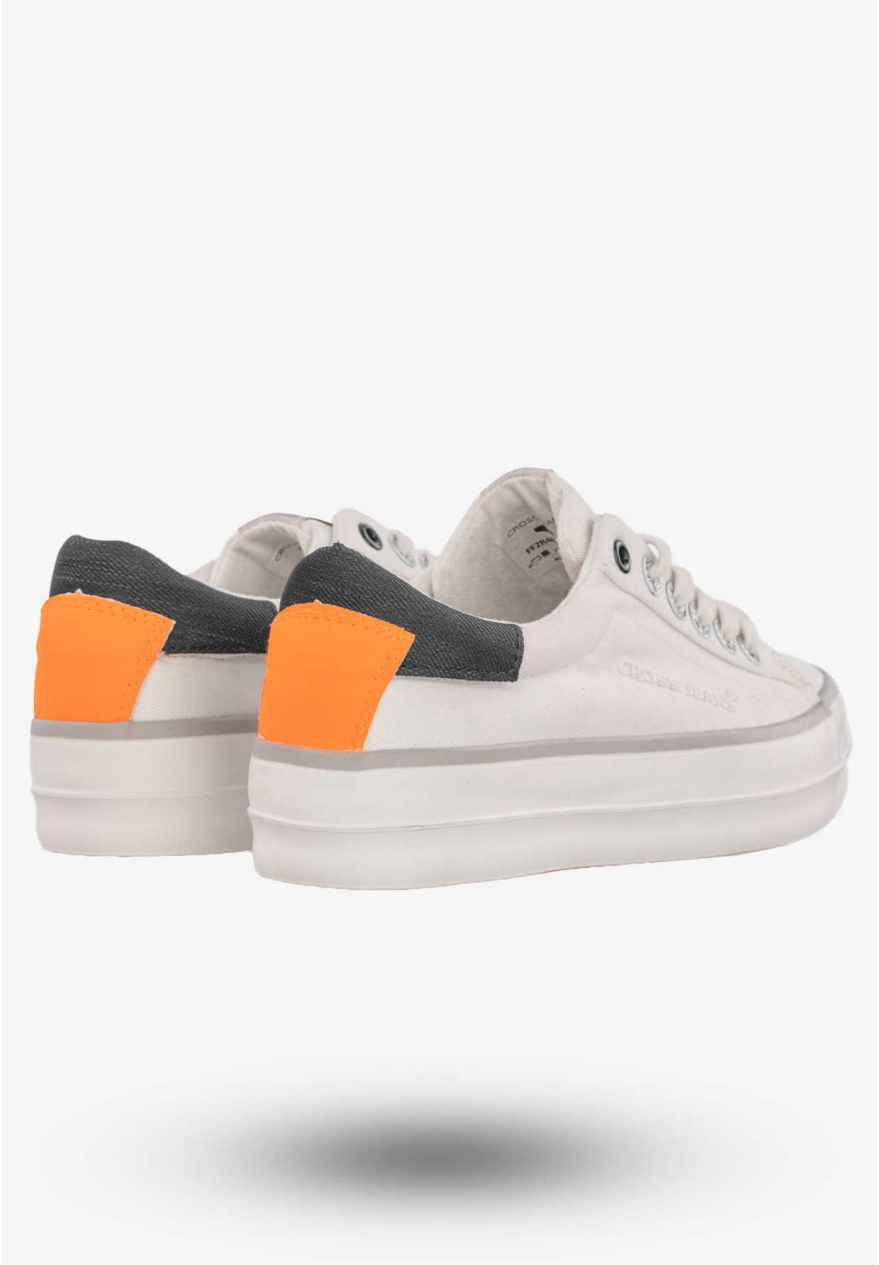 Tenisówki Damskie Trampki Buty Cross Jeans Białe FF2R4080C