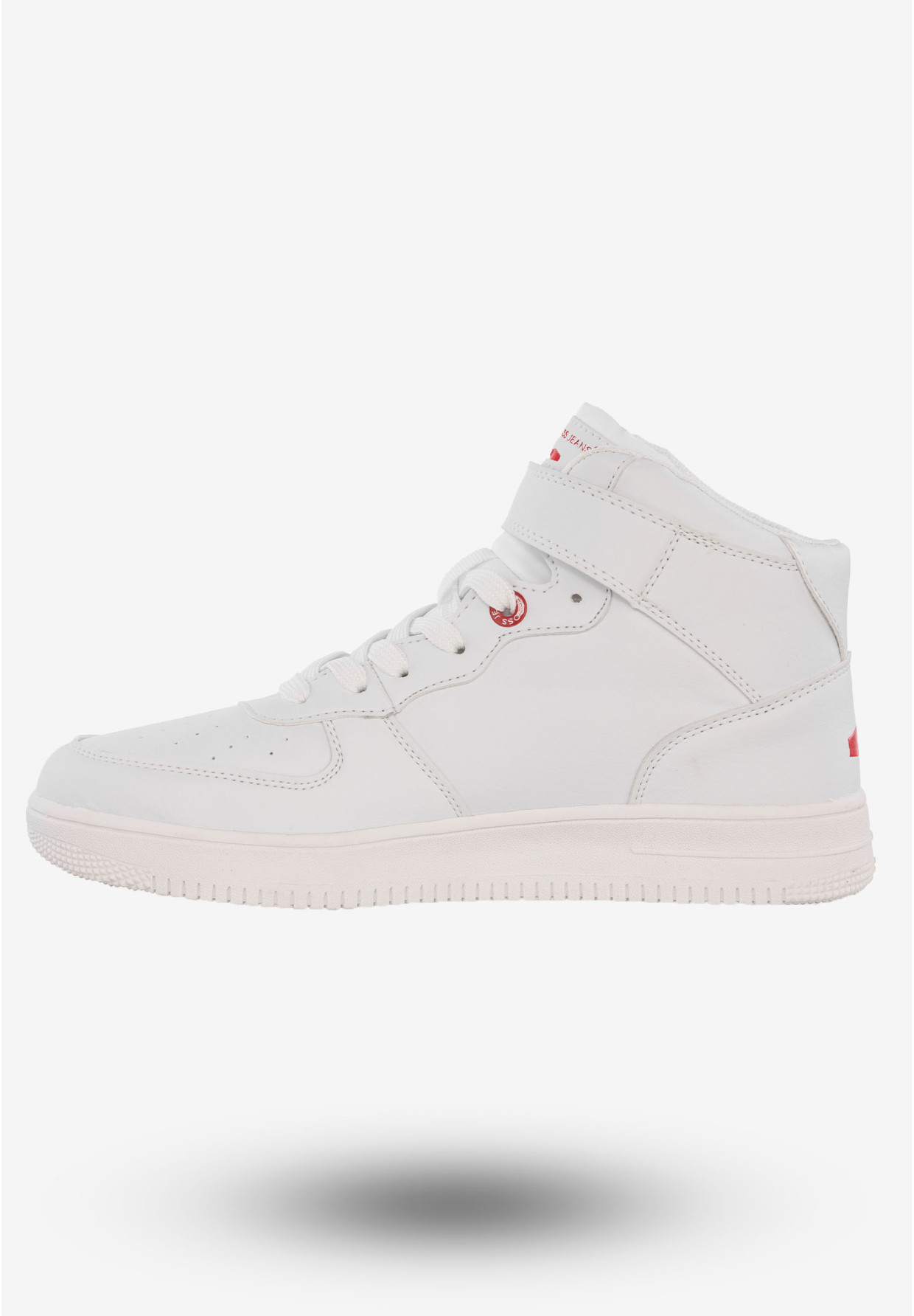 Sneakersy Damskie Buty Sportowe Ekoskóra Cross Jeans Białe EE2R4145C