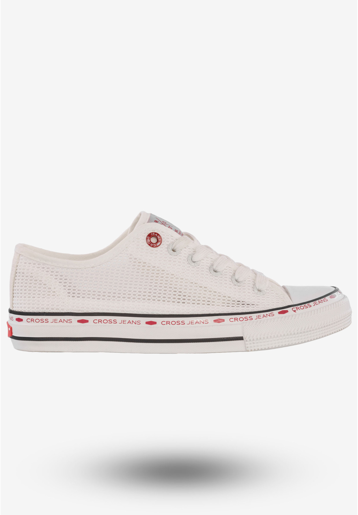 Trampki Damskie Tenisówki Buty Cross Jeans Białe FF2R4016C