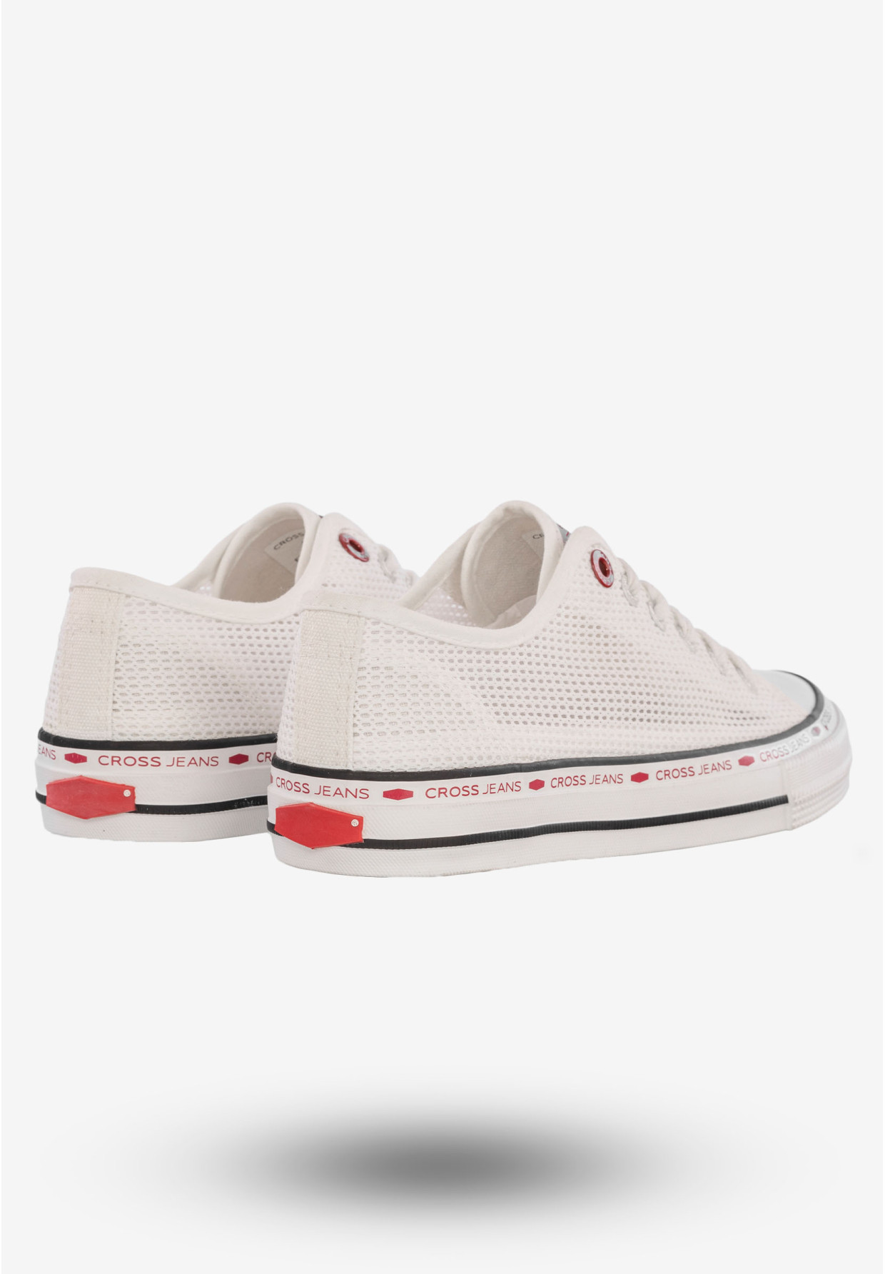 Trampki Damskie Tenisówki Buty Cross Jeans Białe FF2R4016C