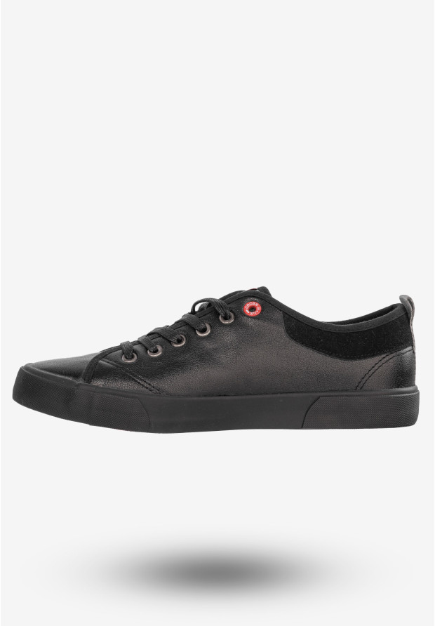 Trampki Męskie Tenisówki Buty Cross Jeans Czarne II1R4006C