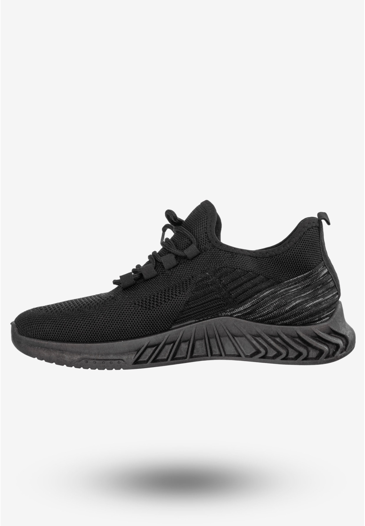 Sneakersy Męskie Buty Sportowe Do Biegania BROSPA Czarne TA02-1