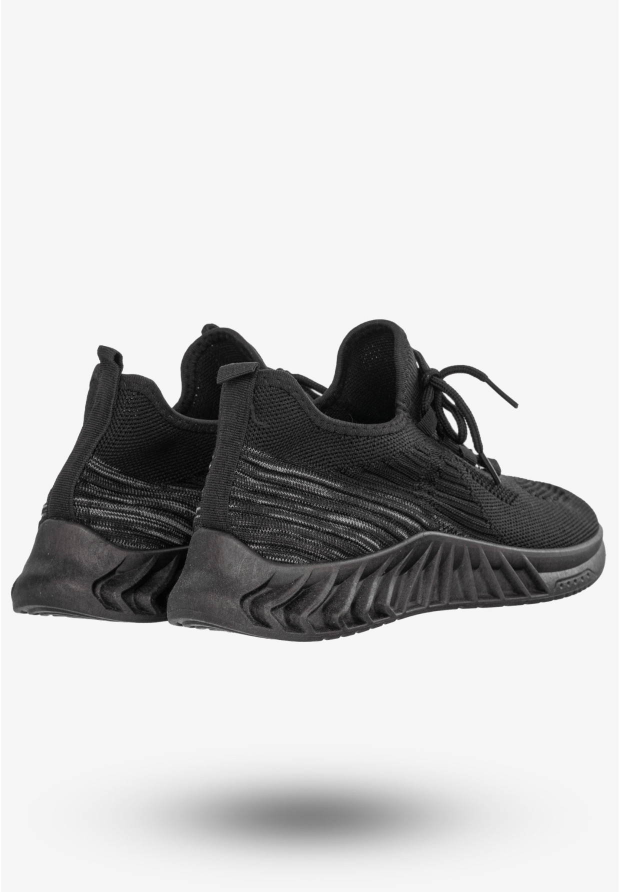 Sneakersy Męskie Buty Sportowe Do Biegania BROSPA Czarne TA02-1