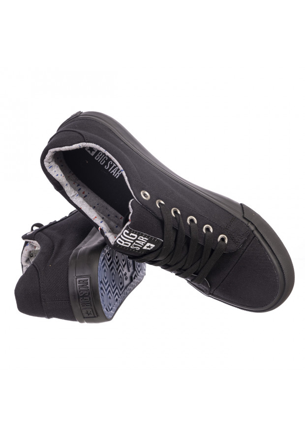 Trampki Męskie Big Star Czarne AA174096