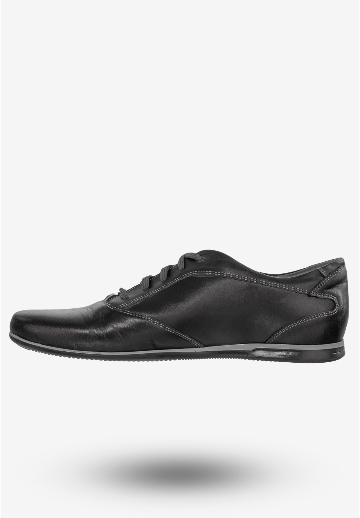 Półbuty Wizytowe Męskie Buty Eleganckie Śpiewla Czarne 1535