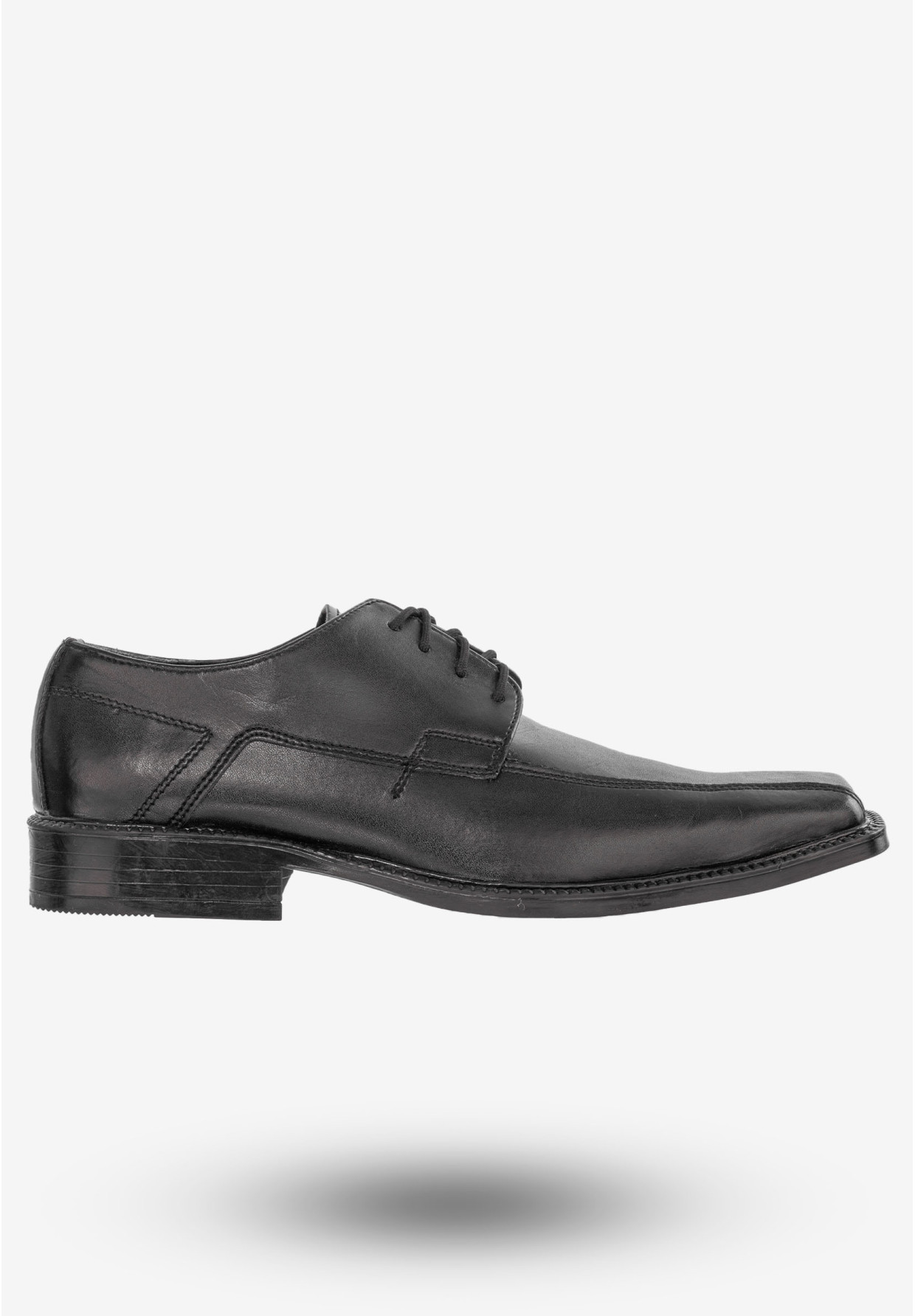 Półbuty Wizytowe Męskie Buty Eleganckie Skórzane Activ Czarne kom