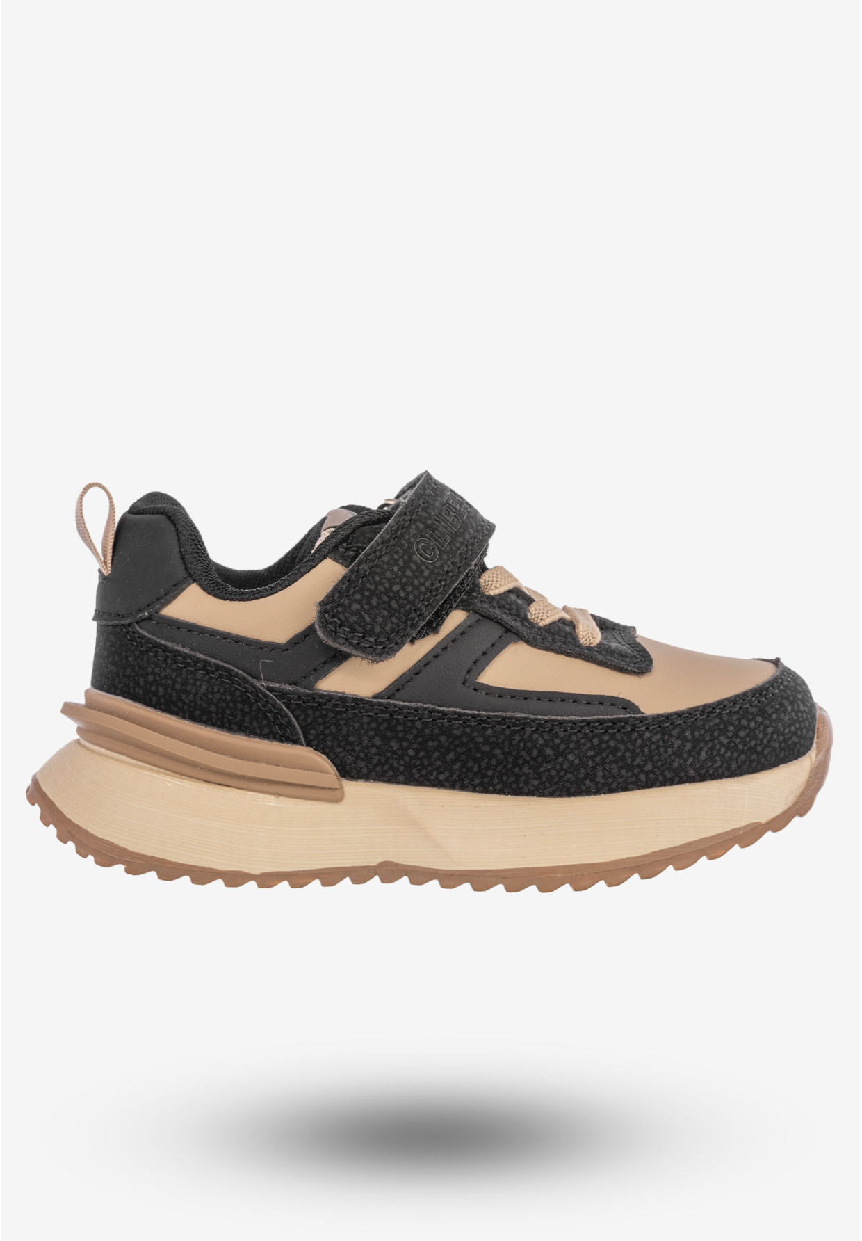 Sneakersy Dziecięce Buty Sportowe Wygodne Clibee Czarne EB295