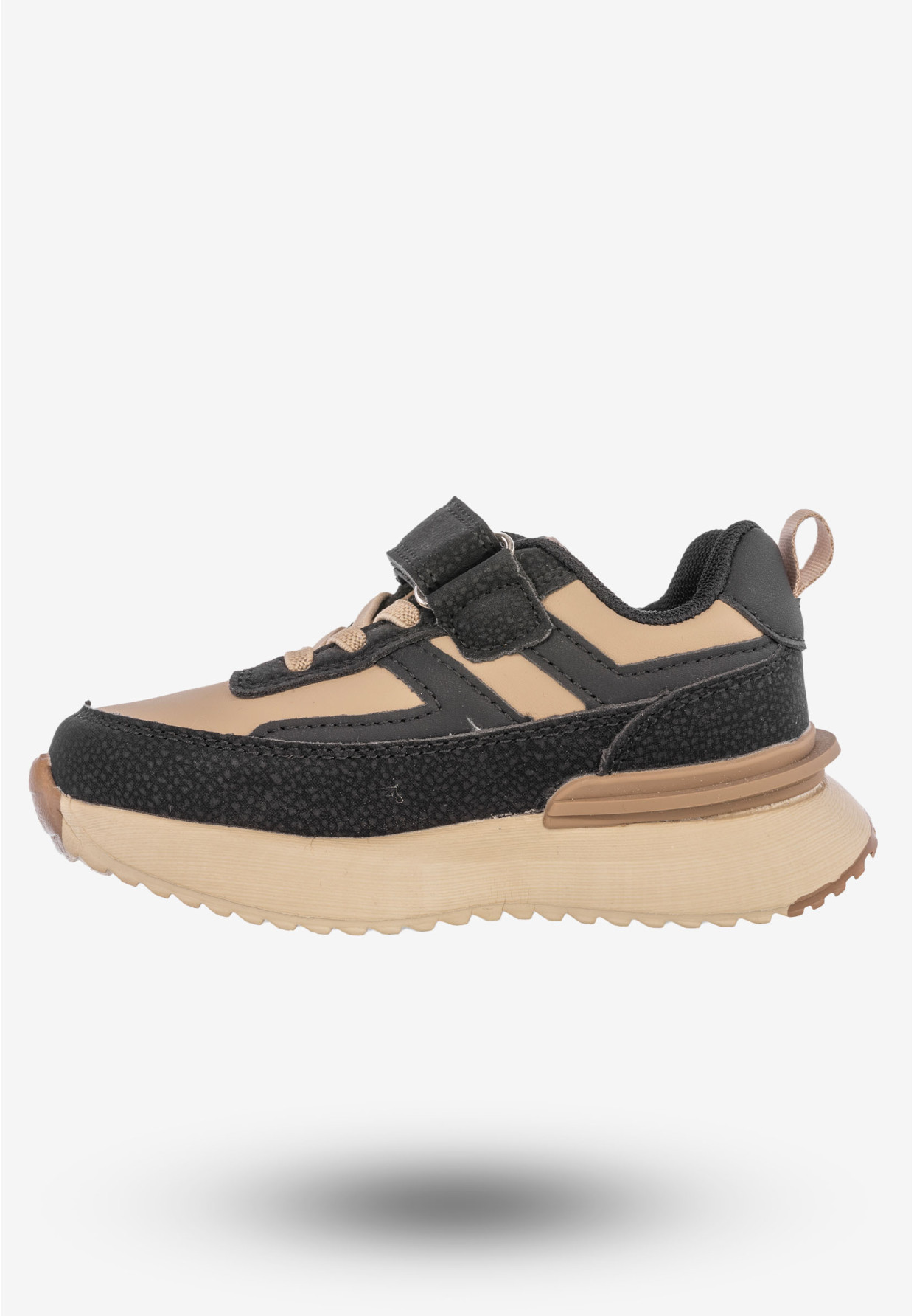Sneakersy Dziecięce Buty Sportowe Wygodne Clibee Czarne EB295