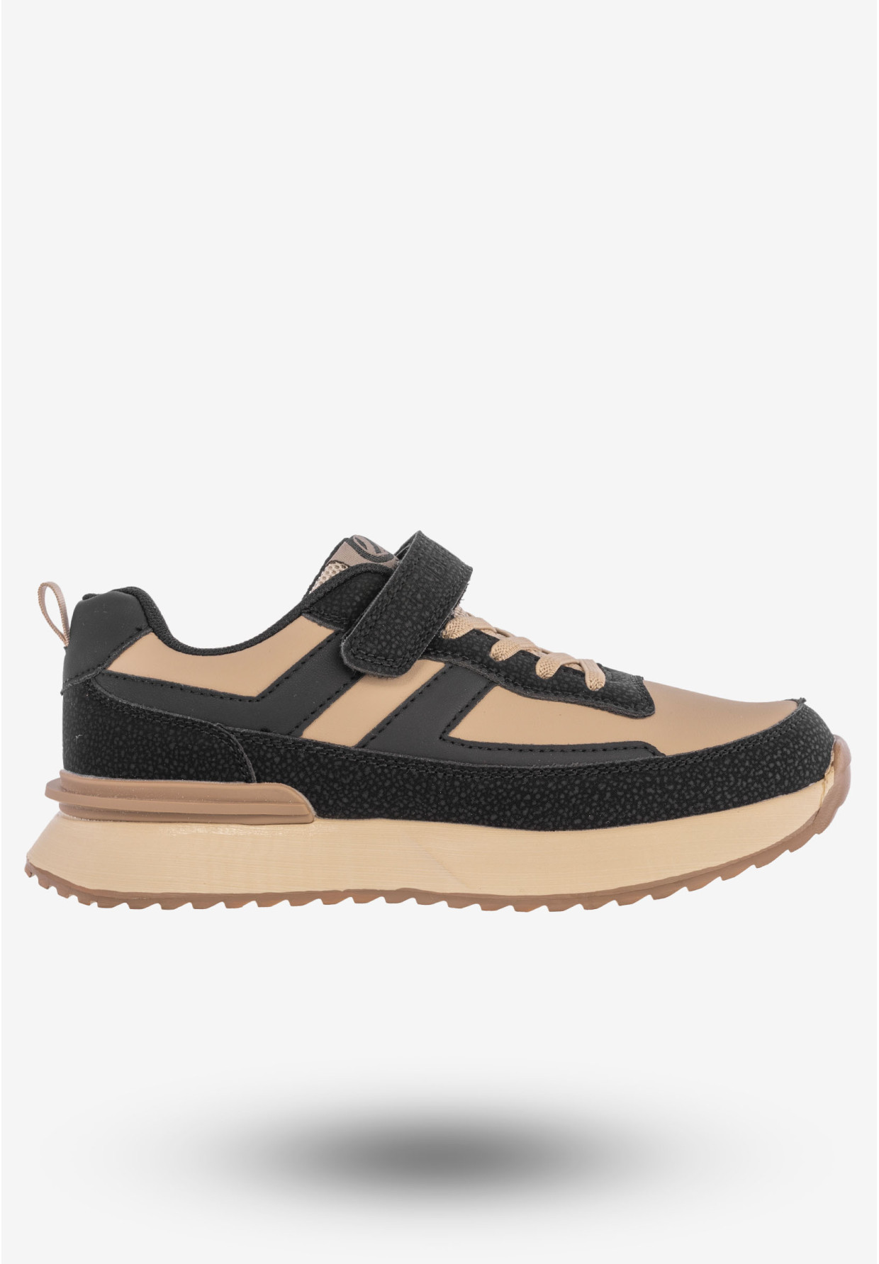 Sneakersy Dziecięce Buty Sportowe Wygodne Clibee Czarne EC300