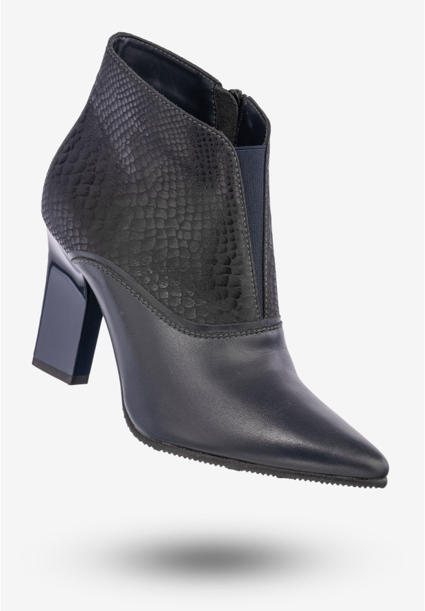 Botki Damskie Skórzane Buty...