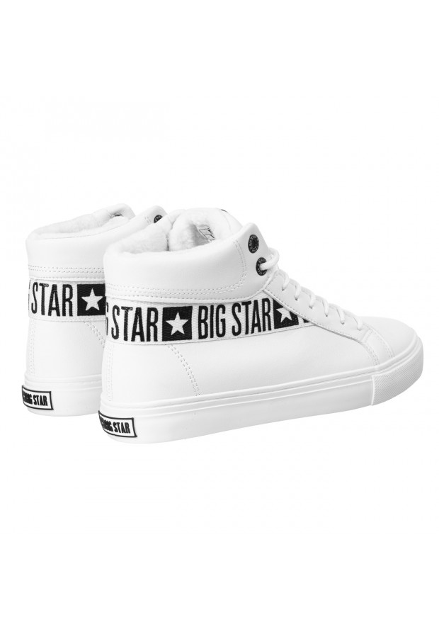 Sneakersy Damskie Big Star Białe EE274356