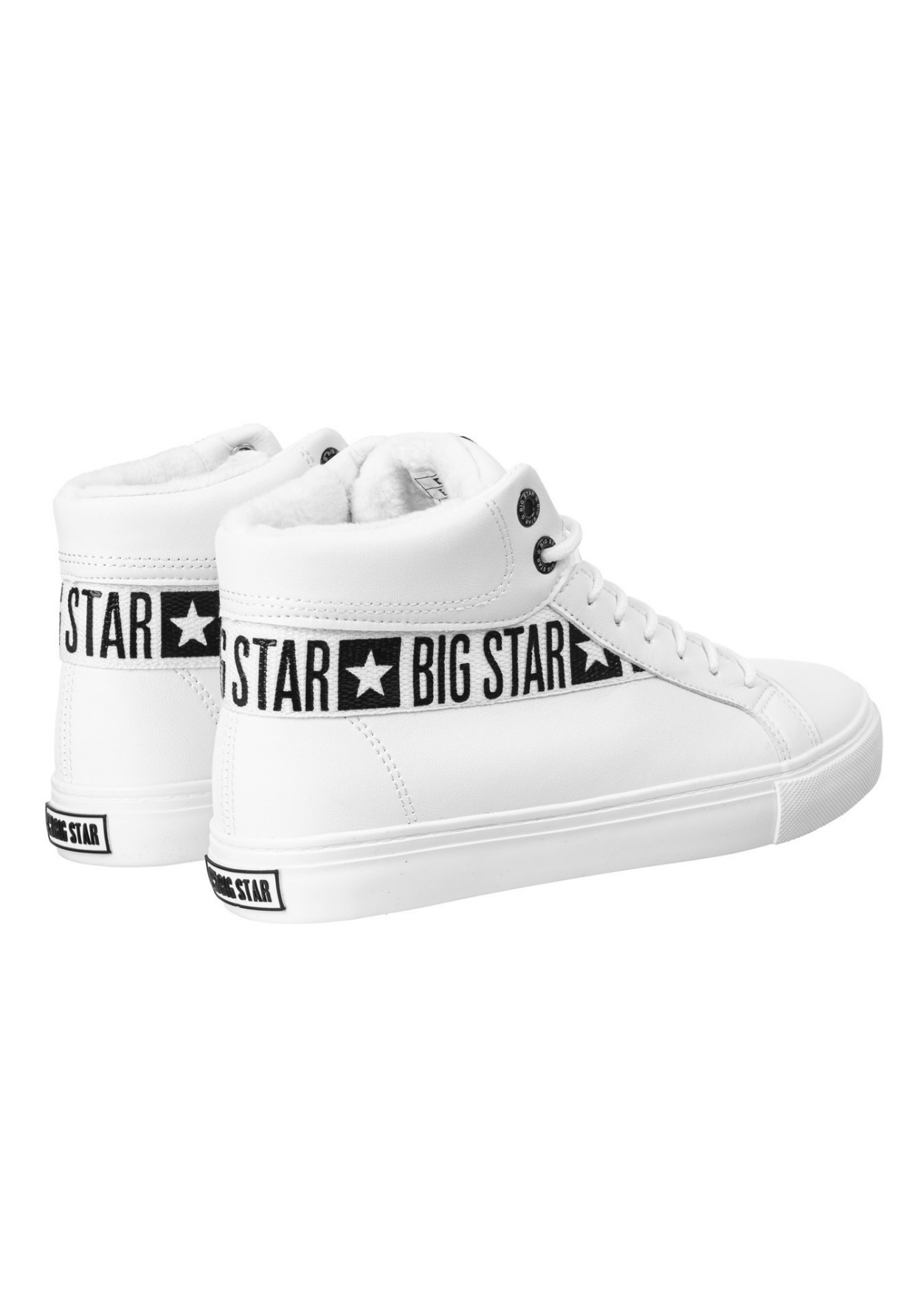 Sneakersy Damskie Big Star Białe EE274356
