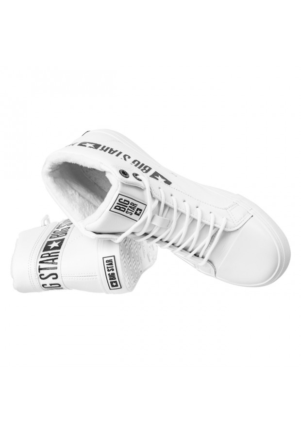 Sneakersy Damskie Big Star Białe EE274356