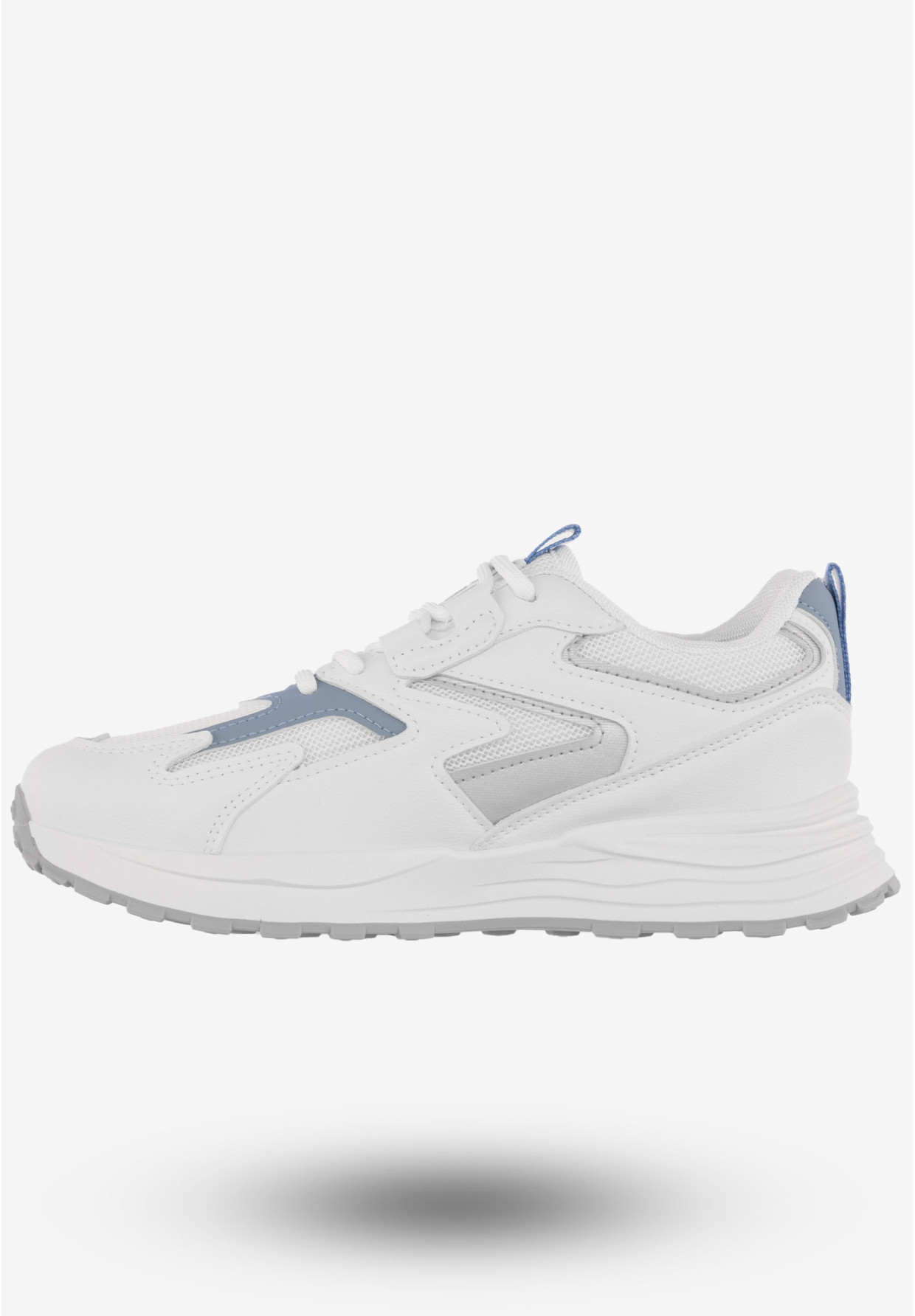 Sneakersy Damskie Ekoskóra Buty Sportowe Big Star Białe NN274A094