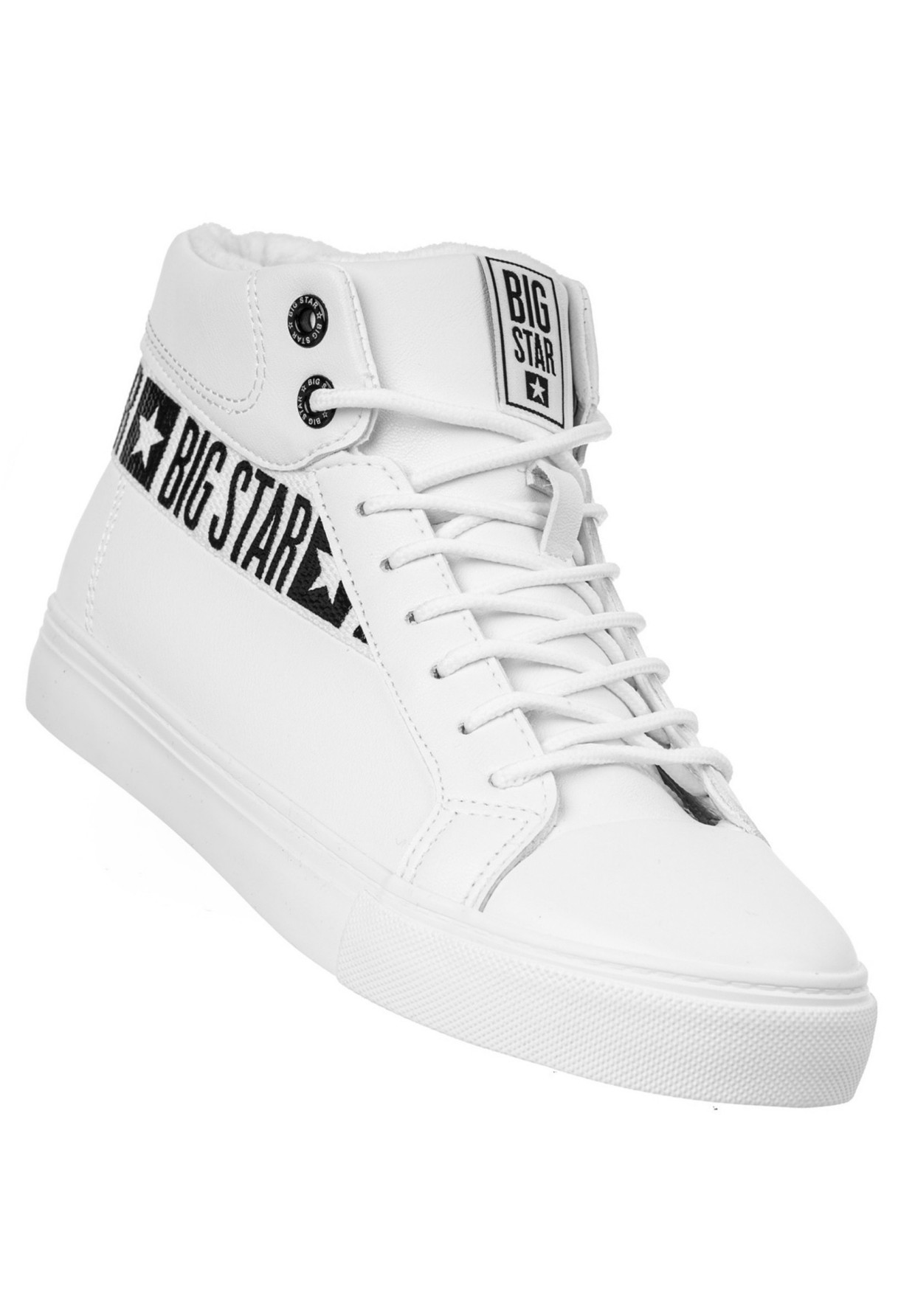 Sneakersy Damskie Big Star Białe EE274356