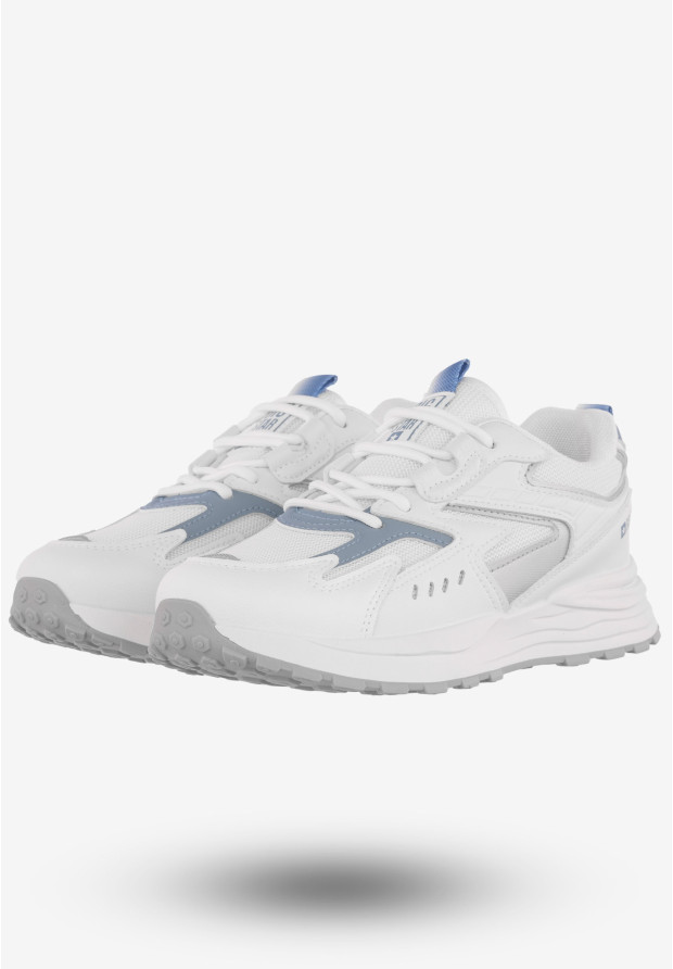 Sneakersy Damskie Ekoskóra Buty Sportowe Big Star Białe NN274A094